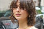 12. Short Haircut With Curved Bangs2