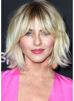 50 Layered Bob Haircuts with Bangs that You Should Try in 2022 19.-Short-shaggy-cut-with-fringe