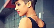 Funky Short Black Hairstyle