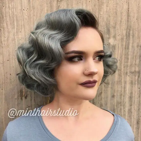 24 Easy Short Vintage Hairstyles to Try in 2022 Finger-waves-2
