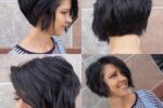 Short Angled Bob With Layers 2