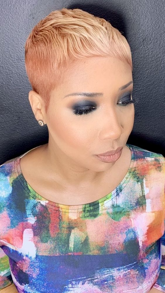 Gorgeous Short Hairstyles for Black Women (Update 2022) Cropped-Pixie-2