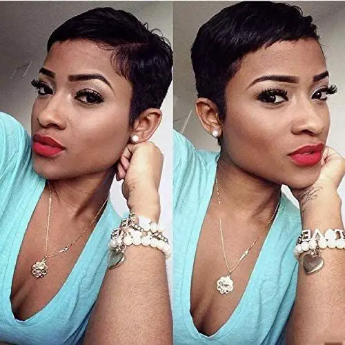Gorgeous Short Hairstyles for Black Women (Update 2022) Cropped-Pixie