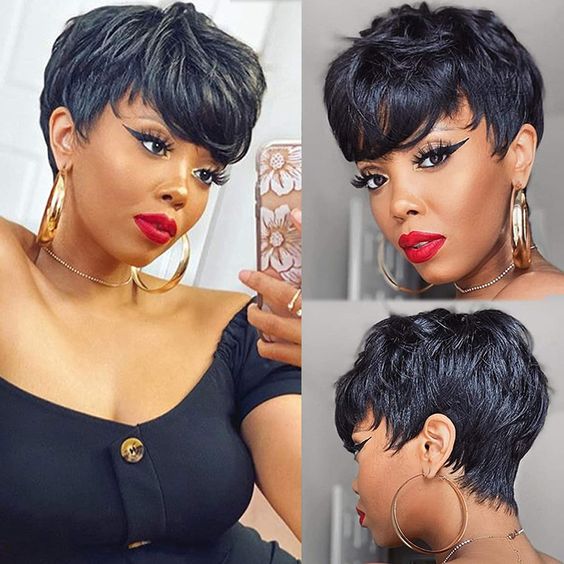 Gorgeous Short Hairstyles for Black Women (Update 2022) Short-Shaggy-Hairstyle-2