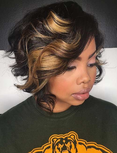 Gorgeous Short Hairstyles for Black Women (Update 2022) Short-Stacked-Bob-2
