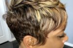 Tapered Pixie With Feathered Crown
