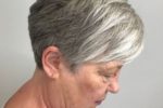 Gray Wedge Haircuts For Older Women 1