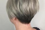 Gray Wedge Haircuts For Older Women 7