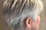 Gray Wedge Haircuts For Older Women 10
