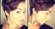 African American Short Layered Hairstyles