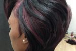Short Stacked Bob Hairstyle For African American Women With Straight Hair 2