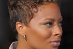 Curly Spike Hairstyle For African American Women 6