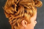 Curly Pixie Haircut Style For Black Women 4