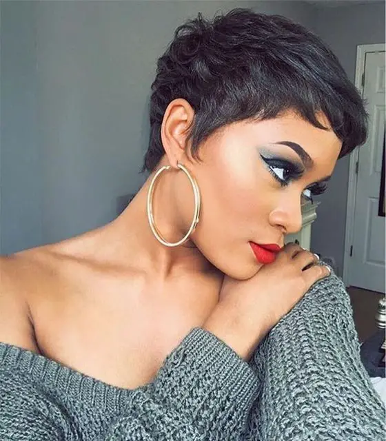 99+ Short Hairstyles for Black Women (Updated 2022) 28c48050c6b021ca4a1e84c8a30ddf75