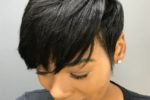 Side Swept Pixie Haircut For Black Women 4