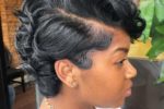 Curly Pixie Haircut Style For Black Women 7