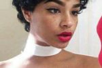 Curly Pixie Haircut Style For Black Women 6