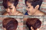Side Swept Pixie Haircut For Black Women 9