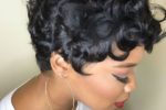 Curly Pixie Haircut Style For Black Women 11