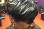Side Swept Pixie Haircut For Black Women 11