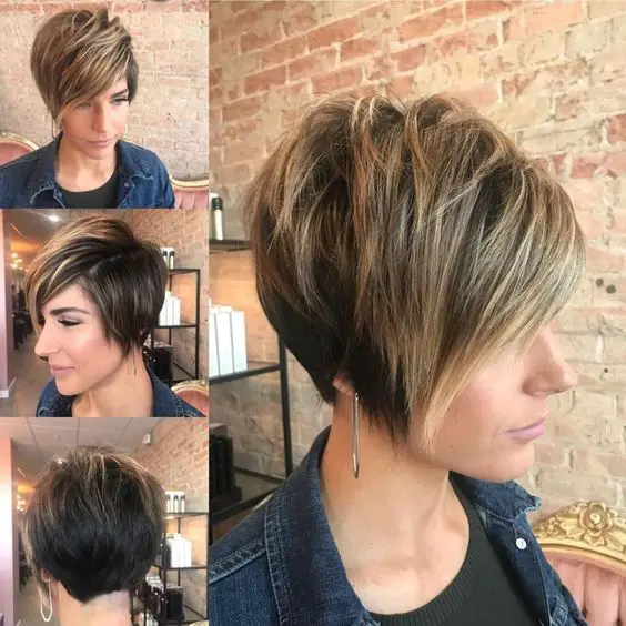 15 Medium Hairstyles for Women Over 40 that Looks Pretty (Updated 2022) Medium-asymmetrical-pixie-hairstyle
