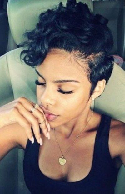 Finding New Short Hairstyles 2016 jet-black-curly-pixie-hair-style-idea-4