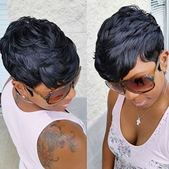 Options for Short Black Hairstyles 2016 black-jet-short-hairstyle-women-1