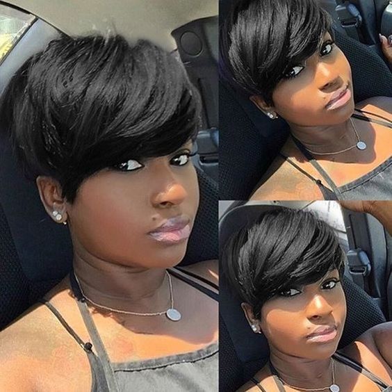 Options for Short Black Hairstyles 2016 black-jet-short-hairstyle-women-4