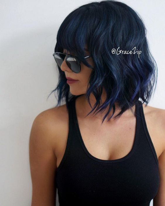 Options for Short Black Hairstyles 2016 bob-cut-with-color-2