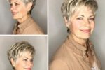 Pretty Pixie Haircut With Bangs For Women Over 60 8