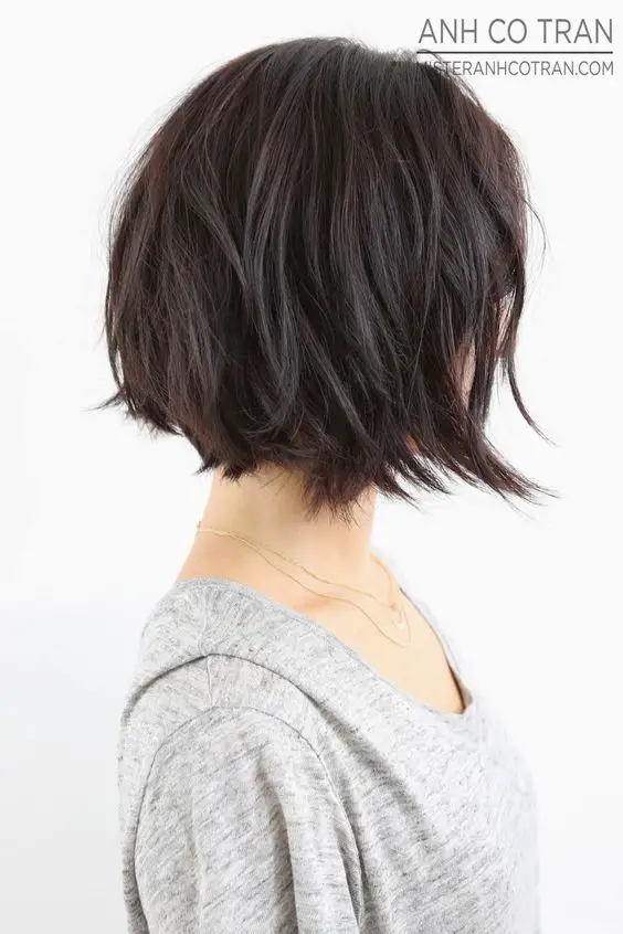 Dress Well with Your Short Hairstyles 2017 Choppy_bob_style_5-1