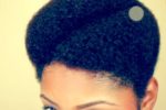 Asymmetrical Afro Hairstyle 5