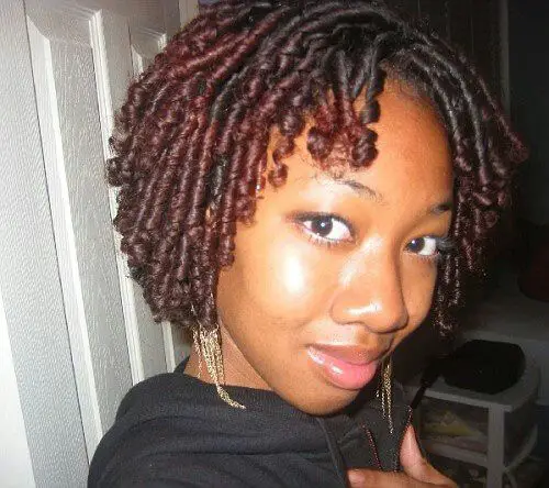 Short Black Haircuts that Best to Try! finger_coils_1