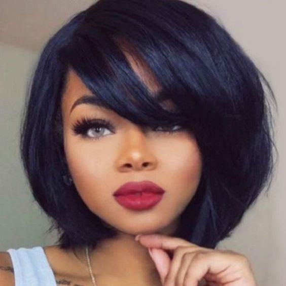 The Best Short Natural Hair That You Should Know! short_natural_wigs_1