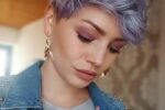 Thick Edgy Wavy Pixie Cut