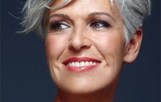 40 Pretty Short Hairstyles for Women Over 50 with Thin Hair that Look Fresh Sassy_Sexy_Pixie_Older_Woman_Over_50_1-235x150