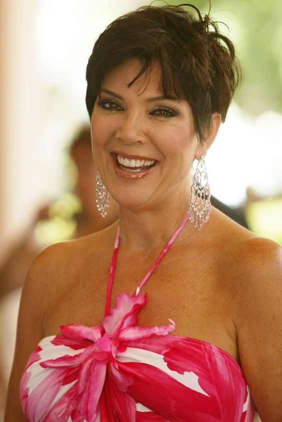 kris jenner pixie hair that makes you look younger