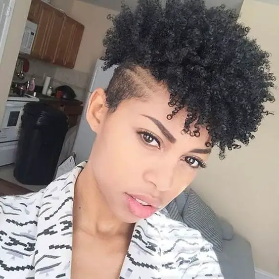 Black Women Short Curly Hairstyles for Different Look