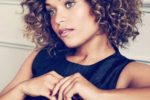 Simple Short Blonde Hairstyles for Round Faces in Winter Day natural_curly_caramel_highlights_1-150x100