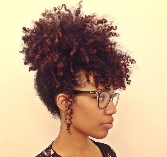 cool updos for natural hair in 2018