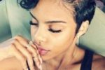 Best and Cute Hairstyles for Short Hair African American Women wavy_pixie_african_american_women_13-150x100
