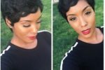 Best and Cute Hairstyles for Short Hair African American Women wavy_pixie_african_american_women_15-150x100