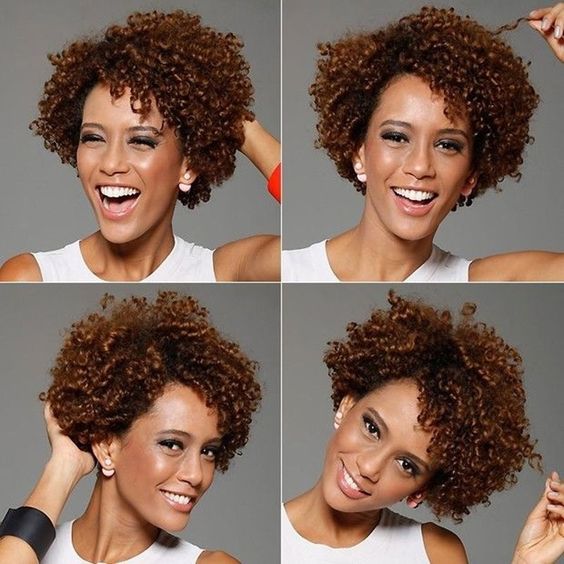 Enchanting Short Curly Hairstyles for Older African American Women Curly-a-line-haircut