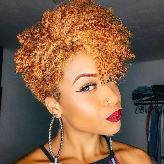 Enchanting Short Curly Hairstyles for Older African American Women Curly-angled-pixie