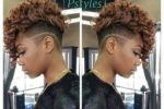 African American Women Mohawk Haircut