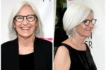 Beautiful Classic Bob Hairstyle For Older Women With Gray Hair