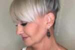 Beautiful Pixie Undercut Hairstyle For Women Over 50