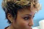 110 Fabulous Short Hairstyles for Black Women curly-pixie-short-haircut-for-black-women-150x100