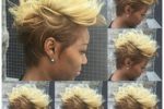 Messy Mohawk Hairstyle