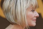 Perfect Angled Short Haircut For Women Over 50